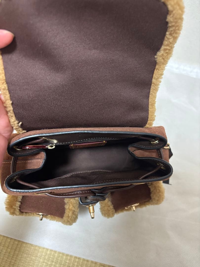 COACH ハドリー バックパック ヴィンテージ ブラウン マルチ