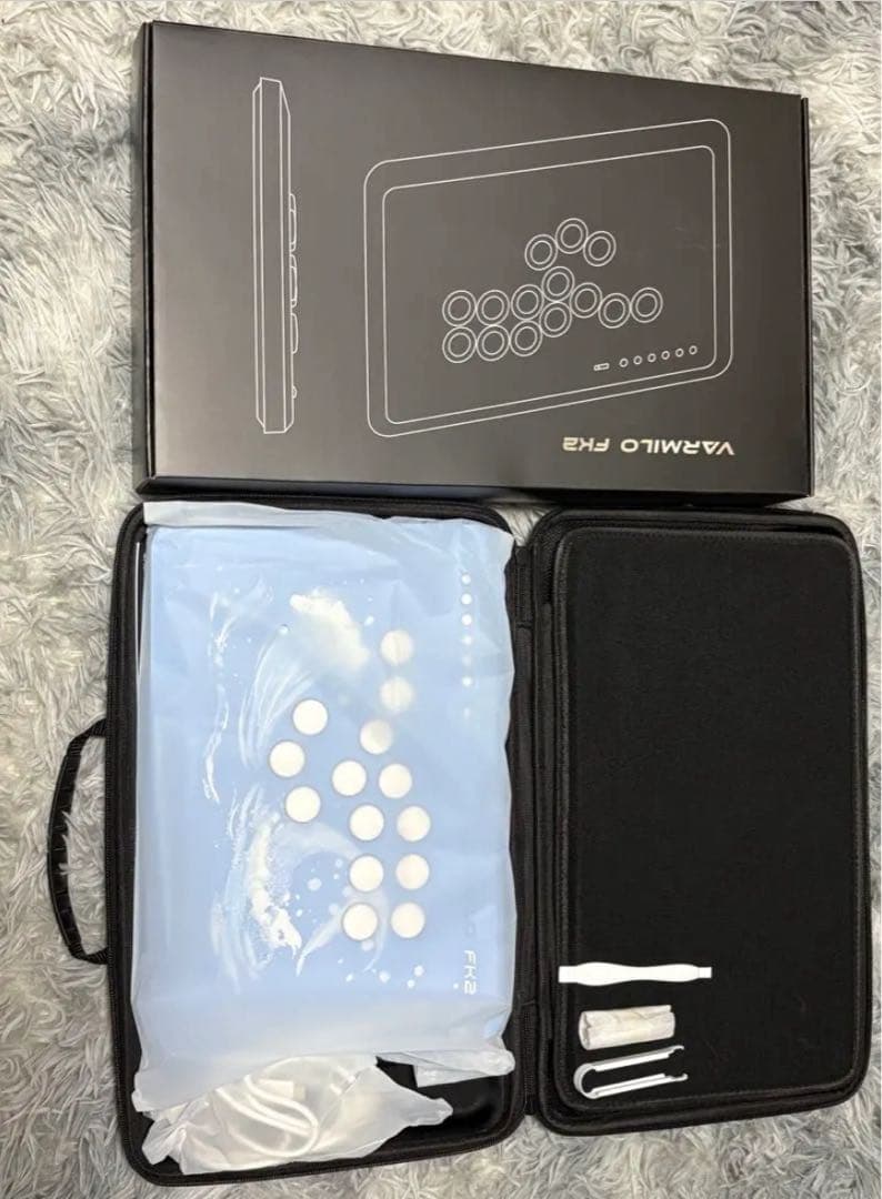 ✴︎ot✴︎Varmilo FK2 青 波デザイン キャリングケース付き