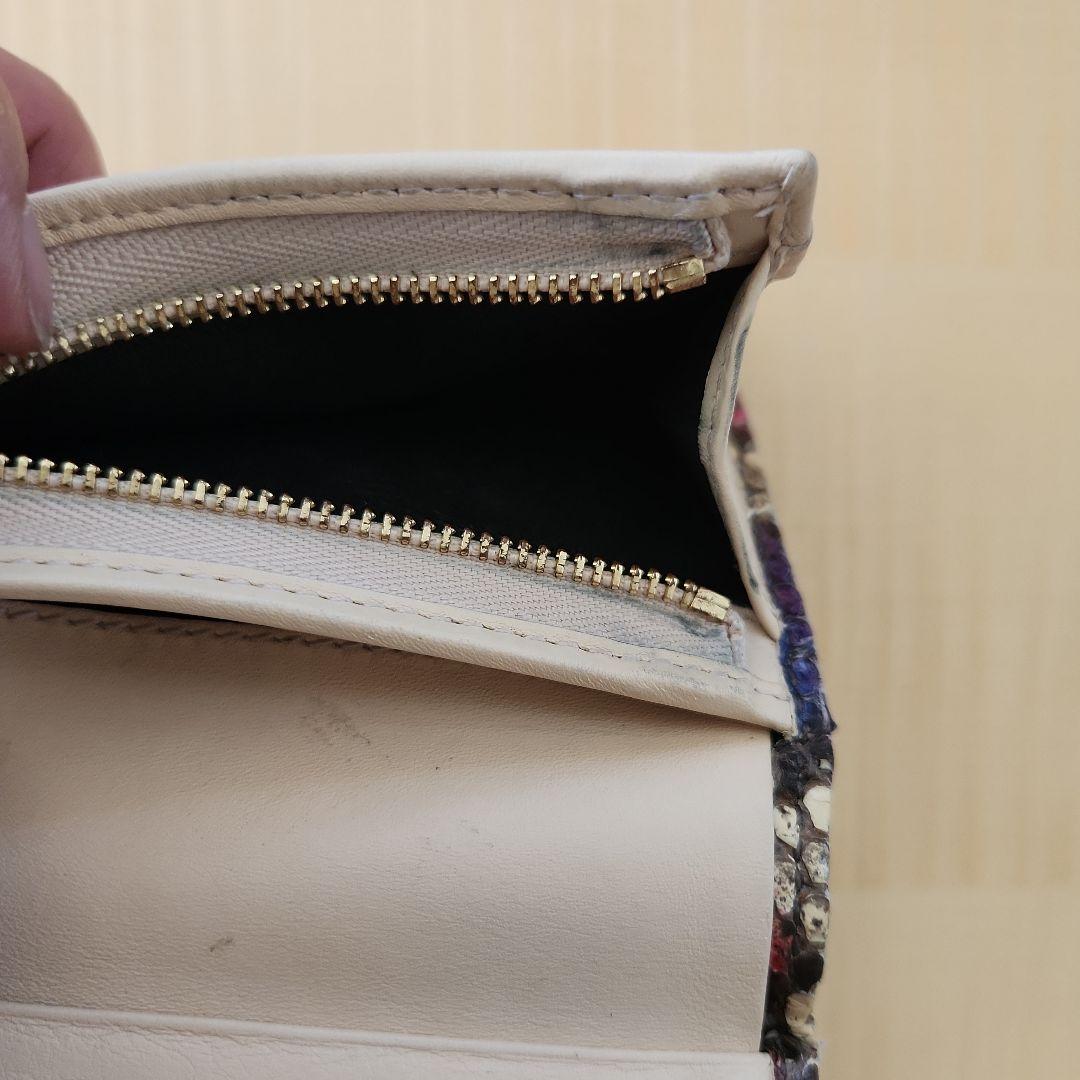 GUCCI グッチ パイソン スモール ウォレット　折り財布