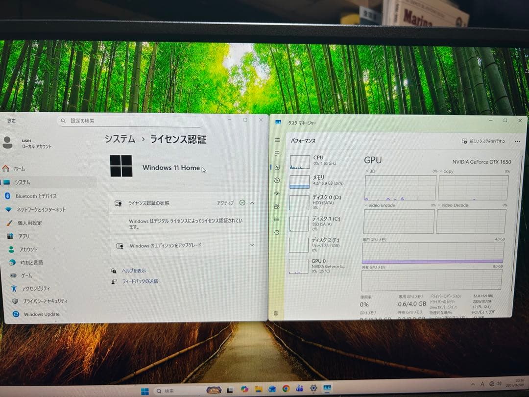 i7-6700 GTX1650 ゲーミングPC Win11正規