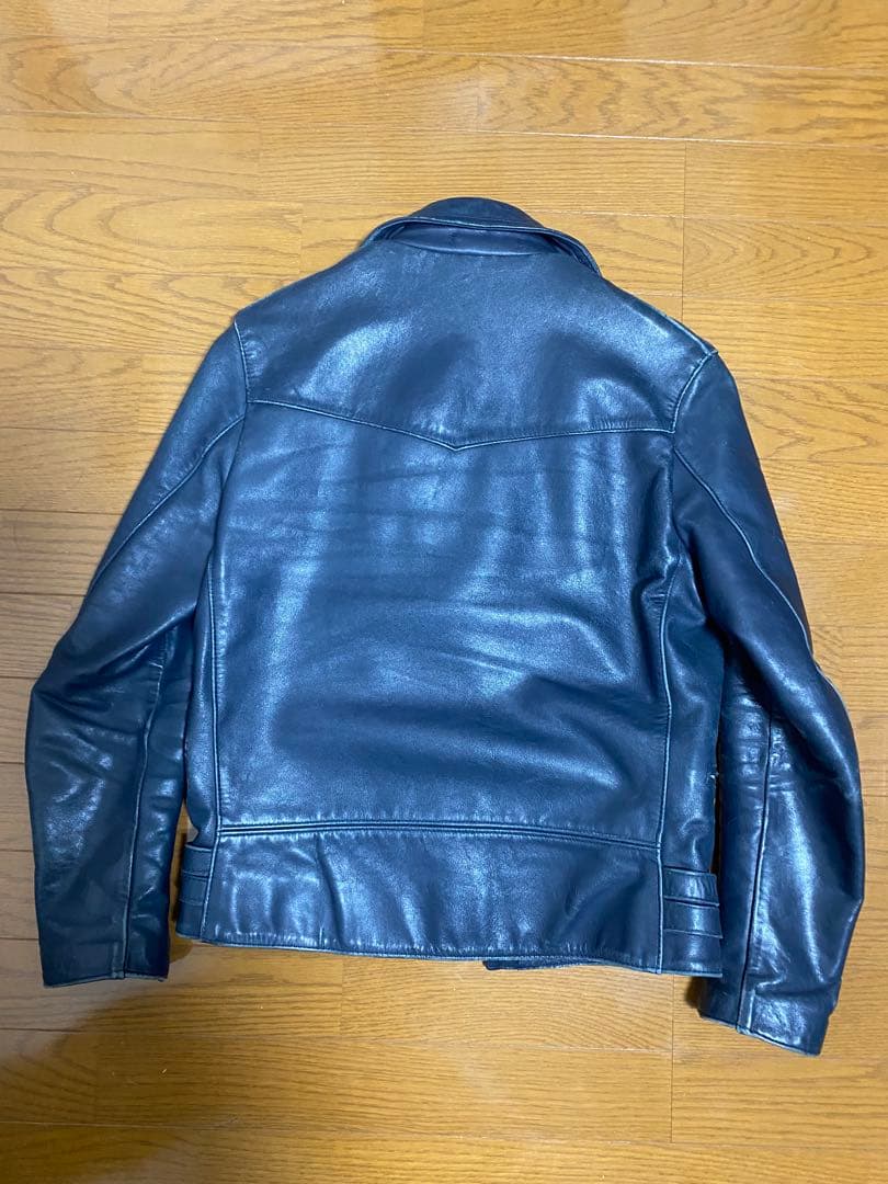 イギリス製 666 ステアハイド ダブルライダースジャケット