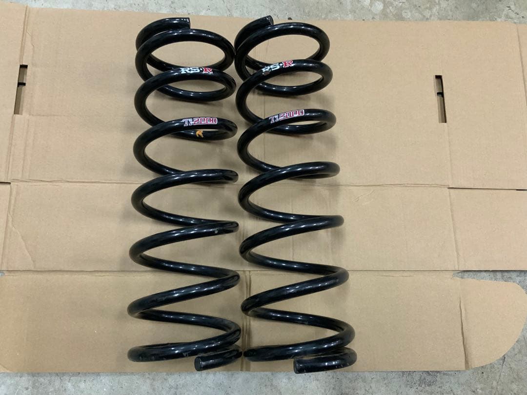 LA600S. FR純正ダンパー＆RSR（Ti2000）ハーフダウンサス