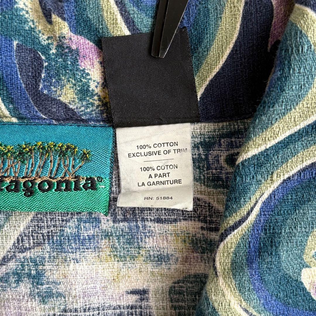 1990s patagonia a/c shirt Java Fish 渦巻き