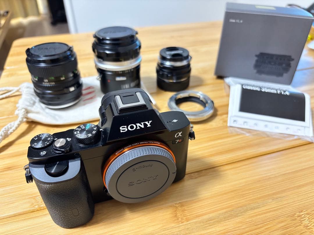 SONY α7R 初代 ミラーレス一眼カメラ オールドレンズ セット売り A7R