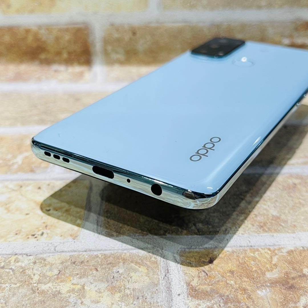 SIMフリー OPPO Reno5 A 128GB アイスブルー 電池良好