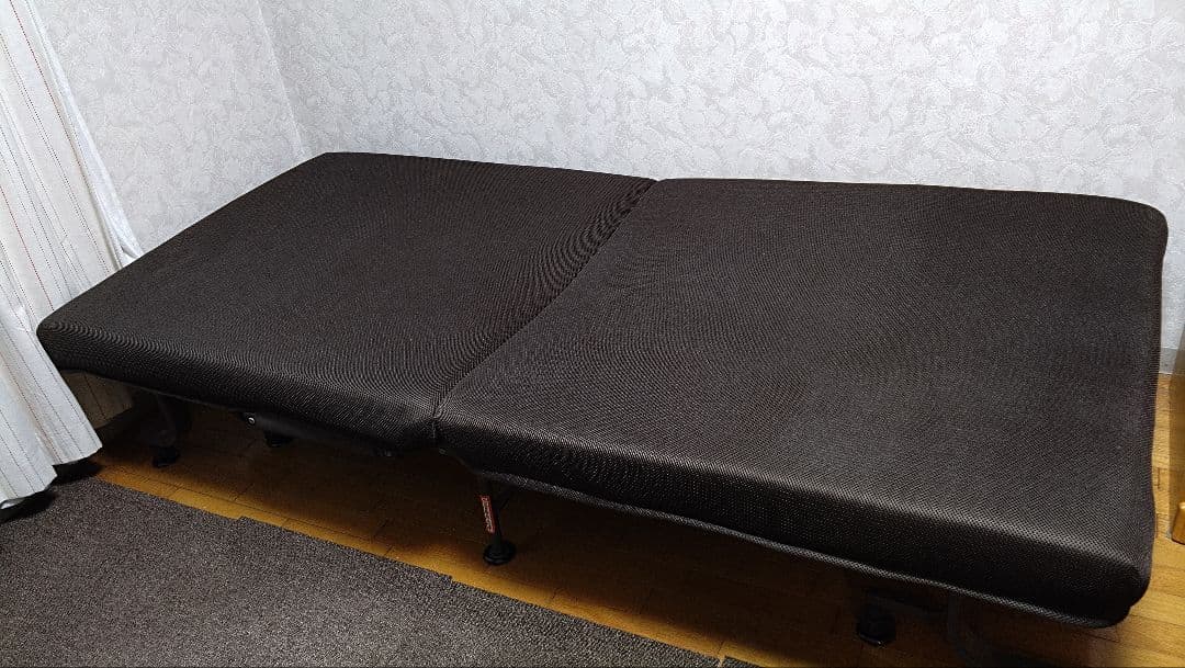 ニトリ 折りたたみベッド ダークブラウン