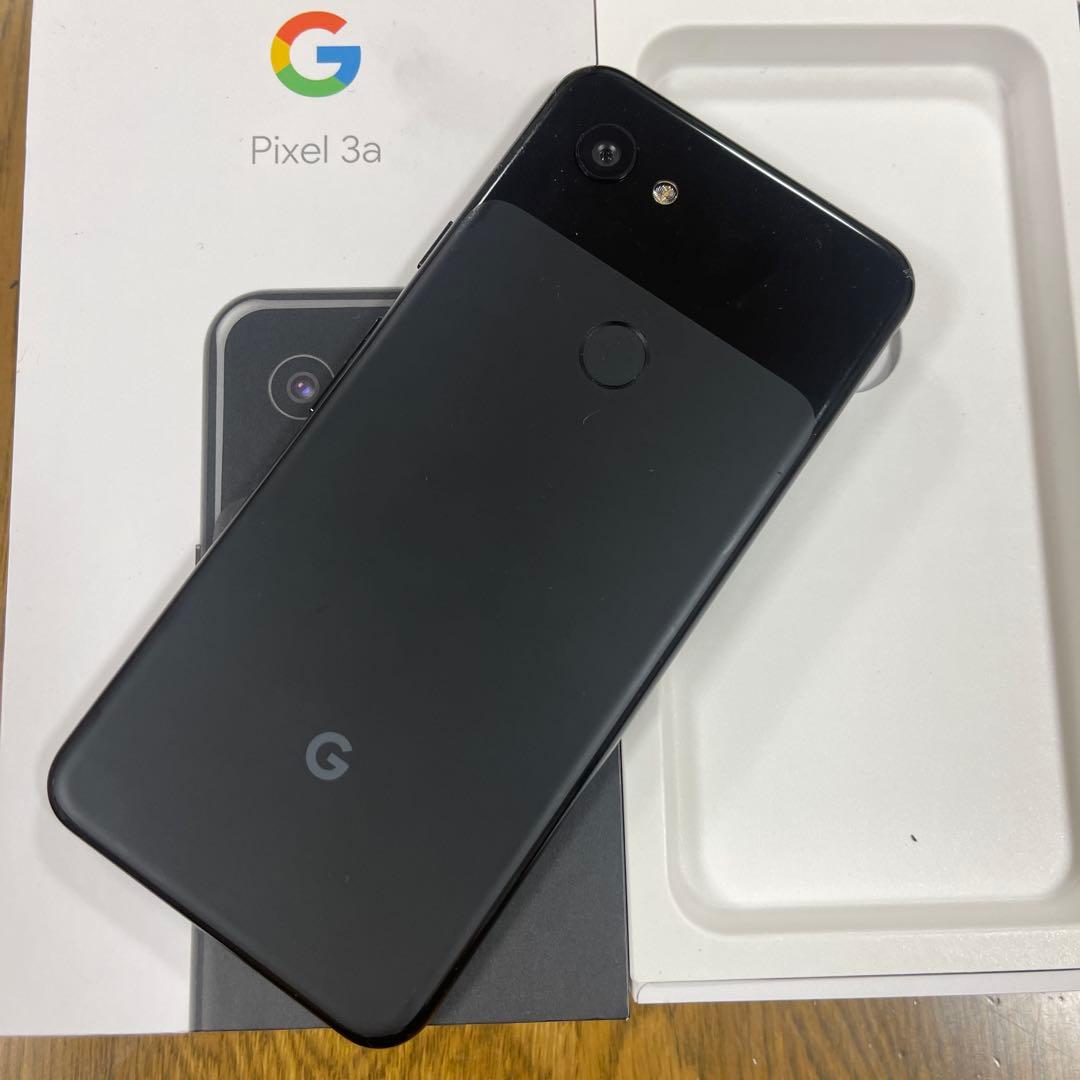 Google Pixel 3a 本体 ブラック画面ひび有り