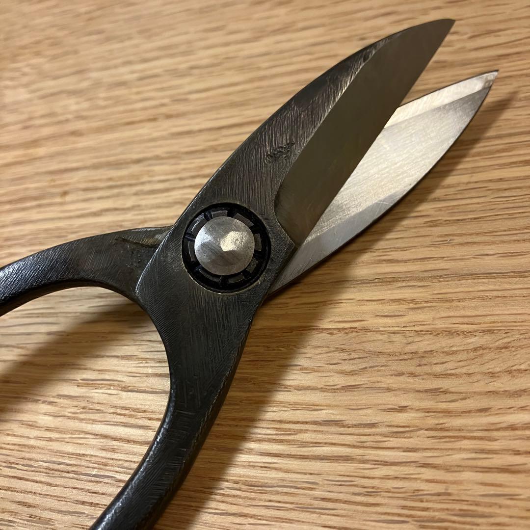 安広　キリバシ　切箸　8寸　植木鋏　庭師鋏