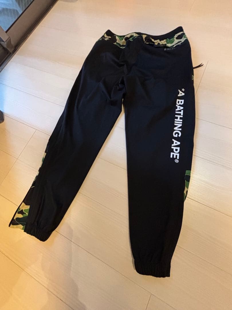 adidas × A BATHING APE 限定カモフラ柄パンツ Mサイズ