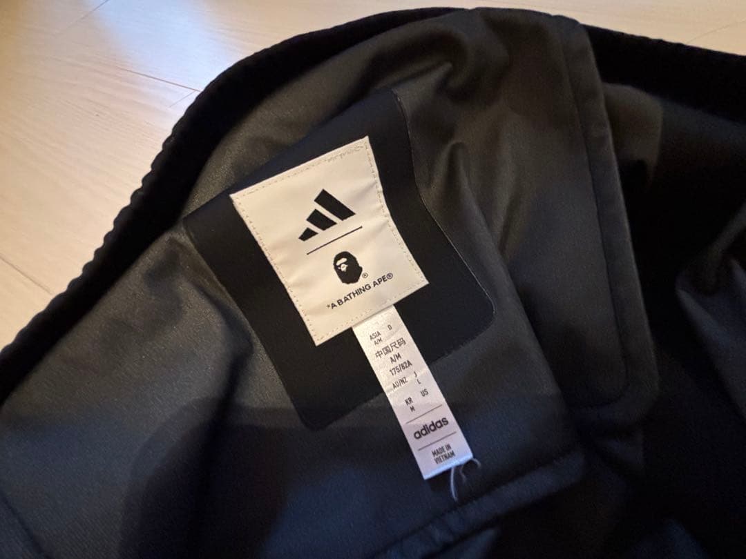 adidas × A BATHING APE 限定カモフラ柄パンツ Mサイズ