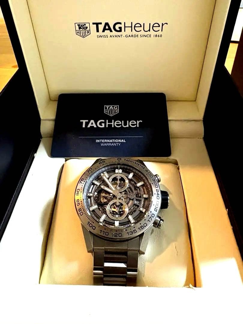 最終価格タグホイヤー カレラ キャリバーホイヤー01グレーファントム