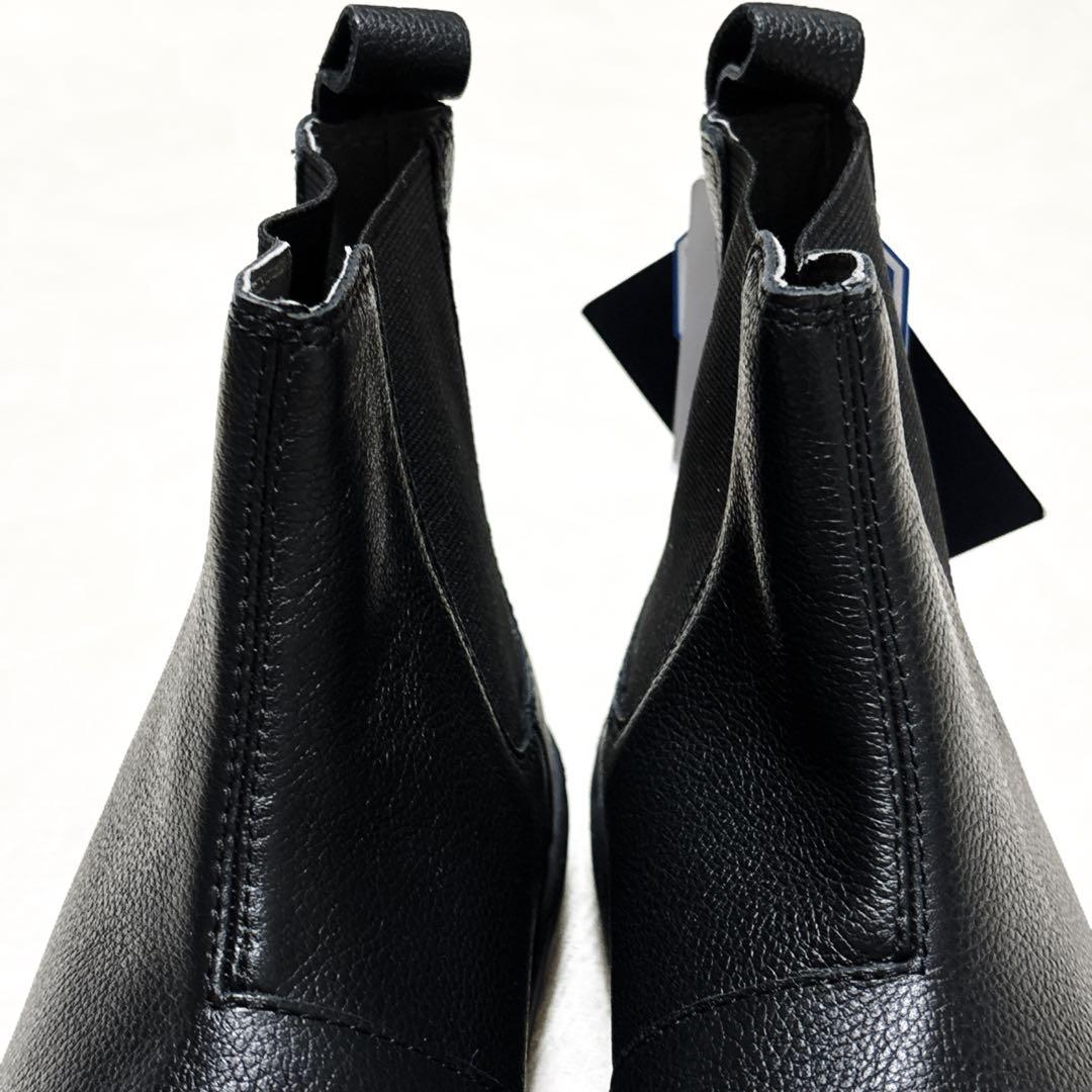 新品 本革 コンバース オールスター クップ エペ WR サイドゴアブーツ 黒