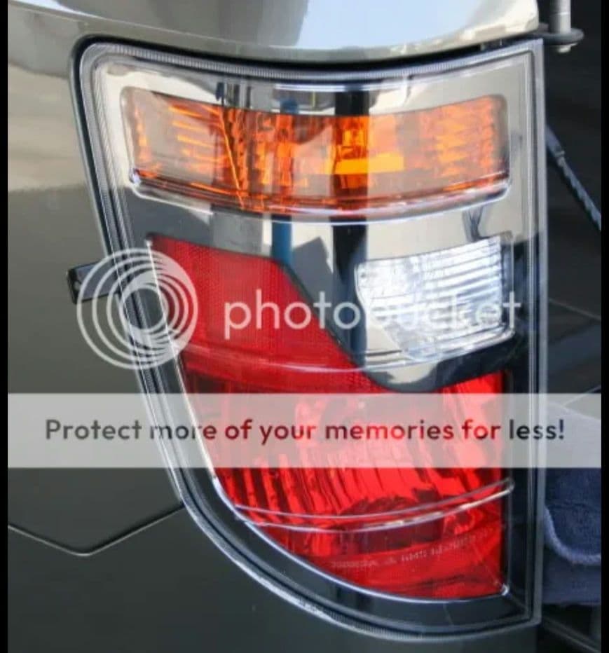 06〜08y ホンダ リッジライン テールランプ テールライト ガード