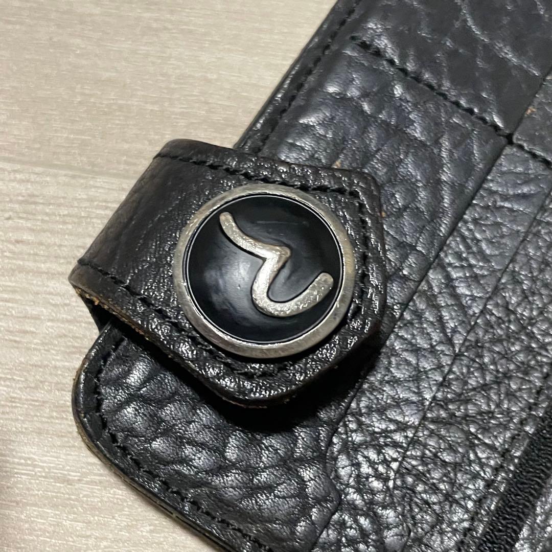 EVISU 本革 長財布 ど根性 カード 小銭 エヴィス エビス