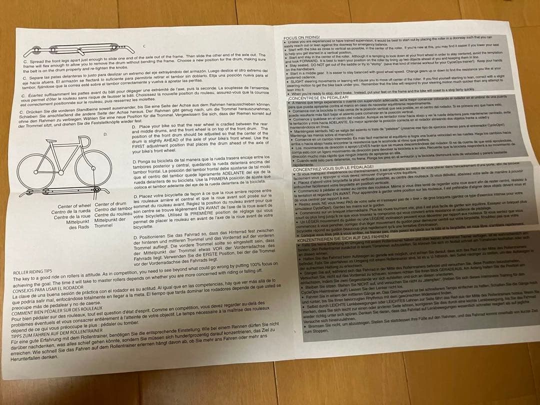 CYCLEOPS 3本ローラー