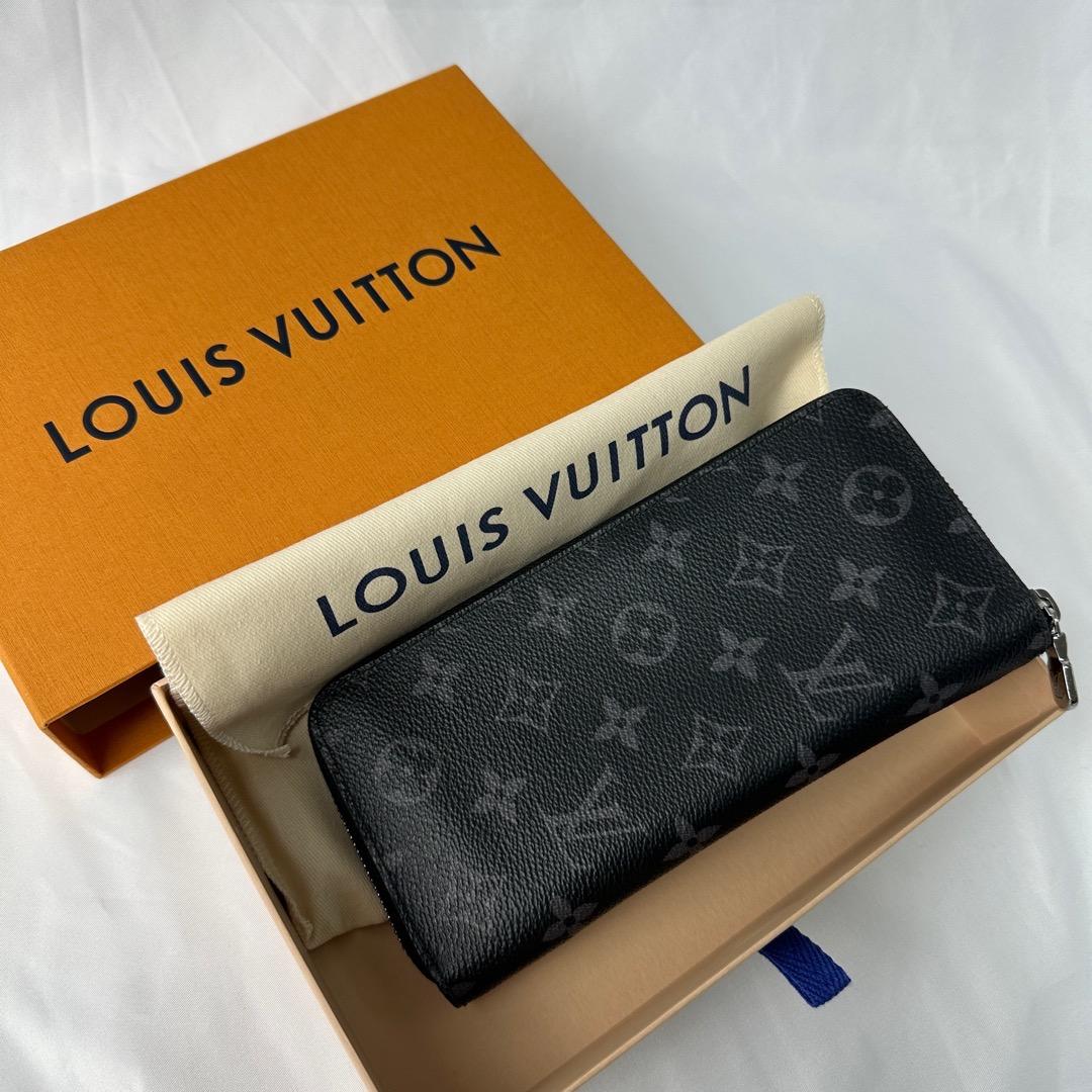 【極美品】 ルイヴィトン 長財布 ヴェルティカル モノグラム エクリプス 箱付き