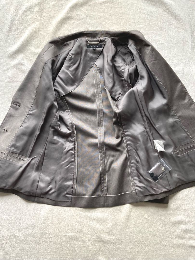 未使用タグ付　ロートレアモン　axc セットアップ　パンツ　シルクカシミヤ混　3