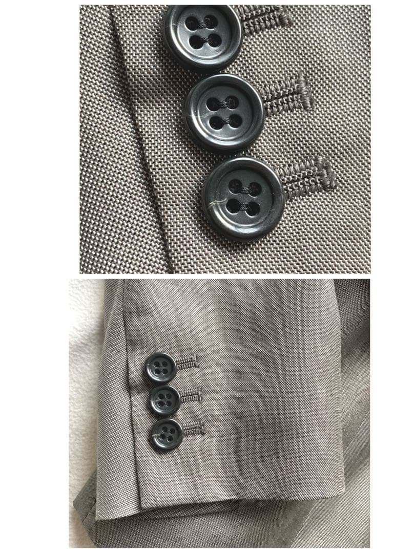 未使用タグ付　ロートレアモン　axc セットアップ　パンツ　シルクカシミヤ混　3