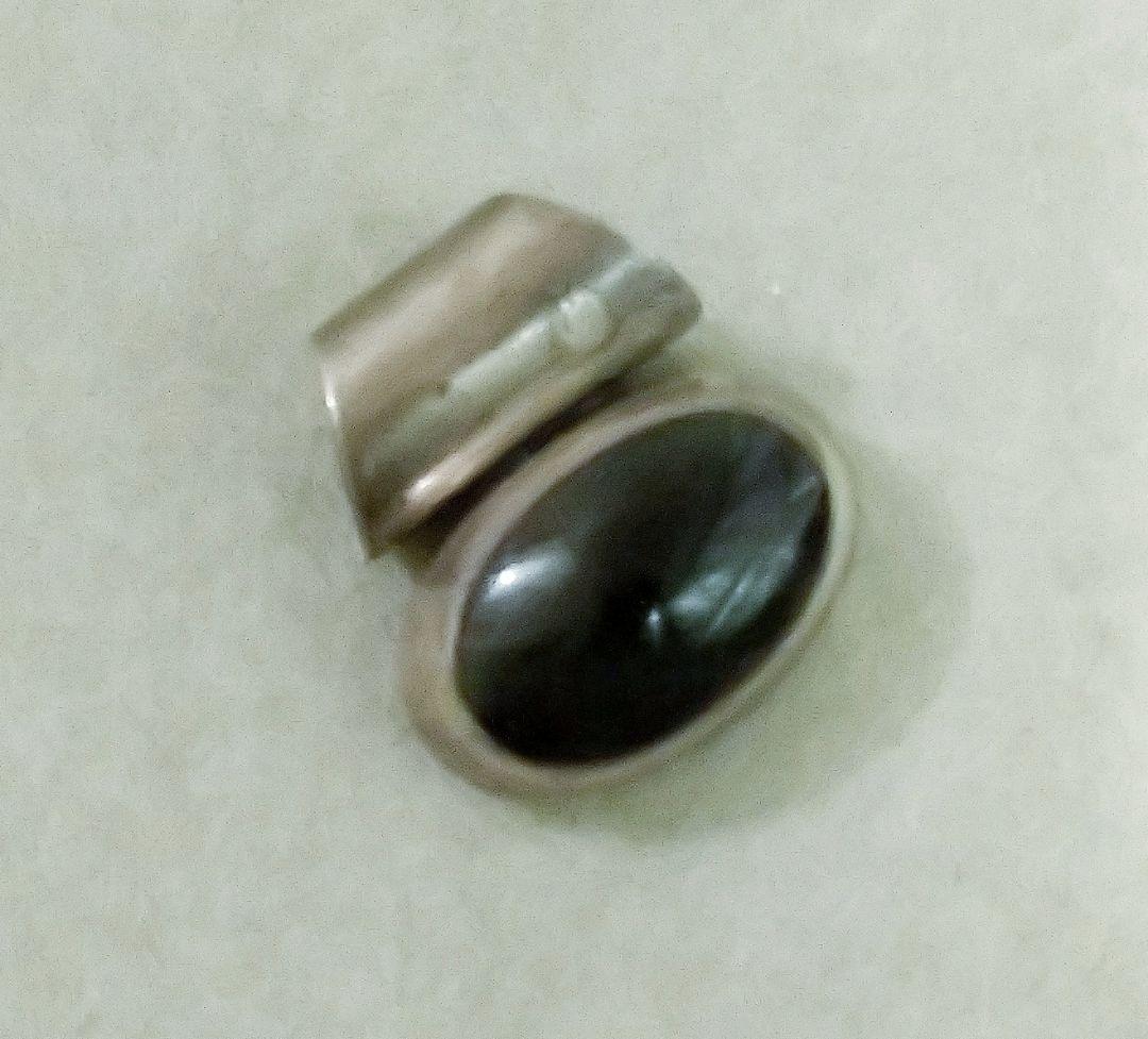 メキシコ オニキス ビンテージ ペンダント シルバー925 メキシカン