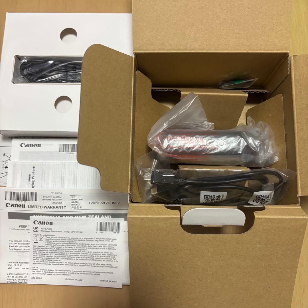 Canon キャノン　PowerShot ZOOM ブラック　2台セット