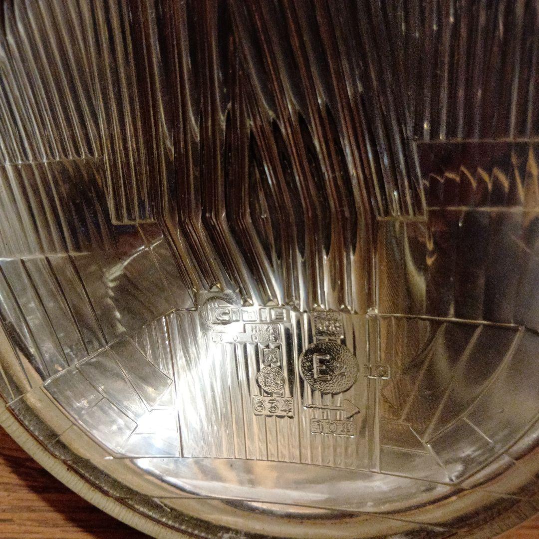 官*官様 当時物　シビエ　凹　ライト　リム　ケース付き　160パイ　ヨンフォア