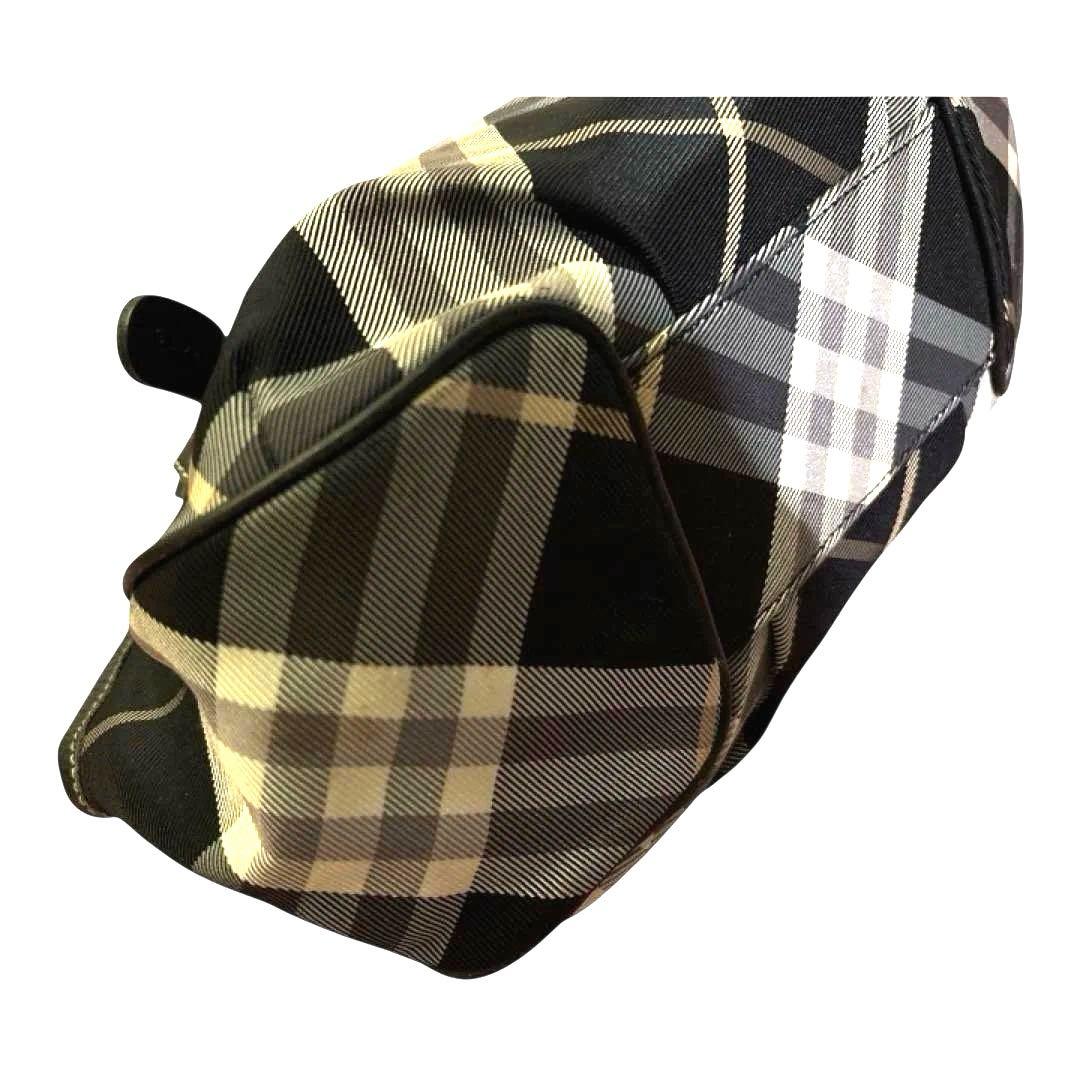 希少✨BURBERRY　バーバリー　ハンドバッグ　ノバチェック　ブルーレーベル