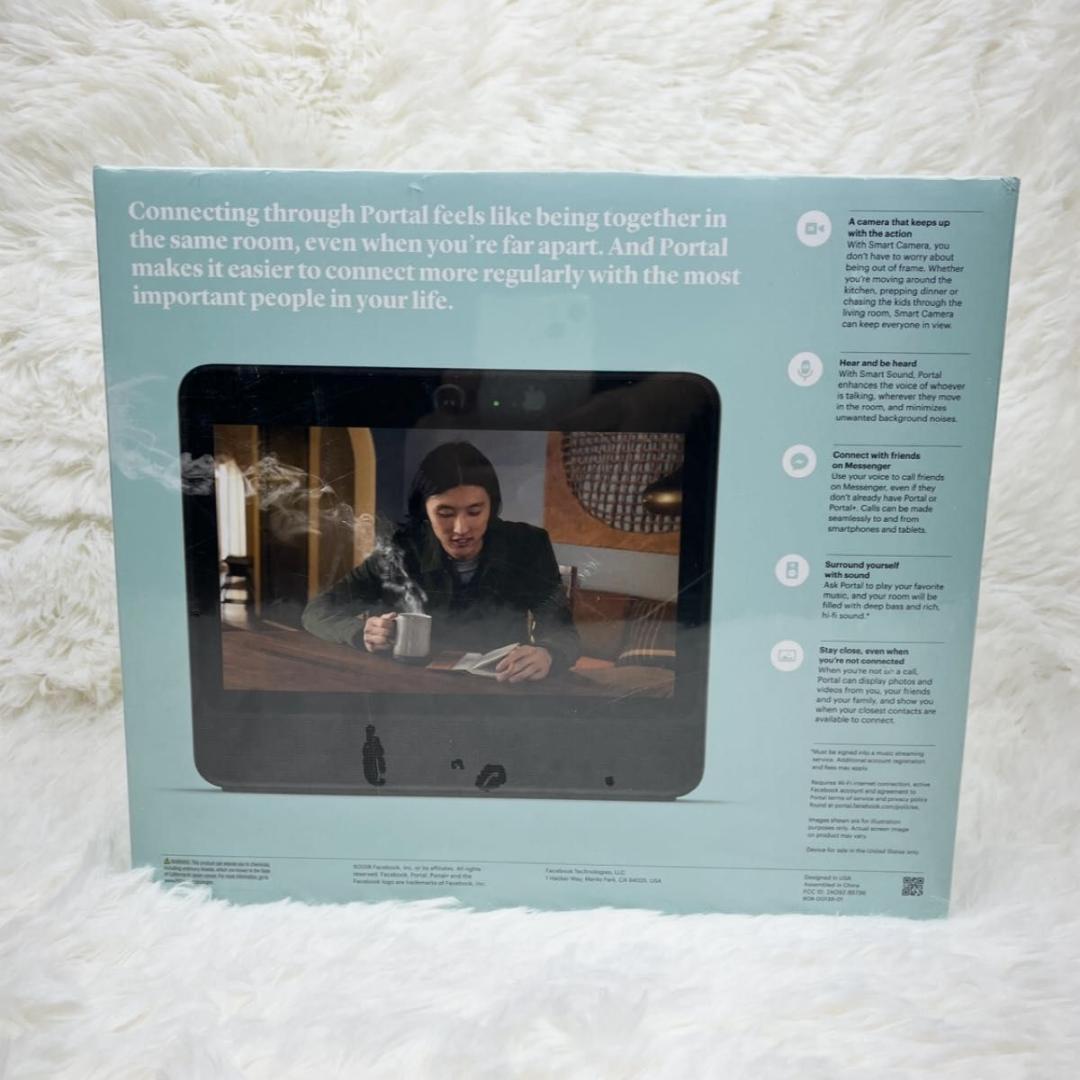 【新品未使用】 Portal Facebook スマートディスプレイ