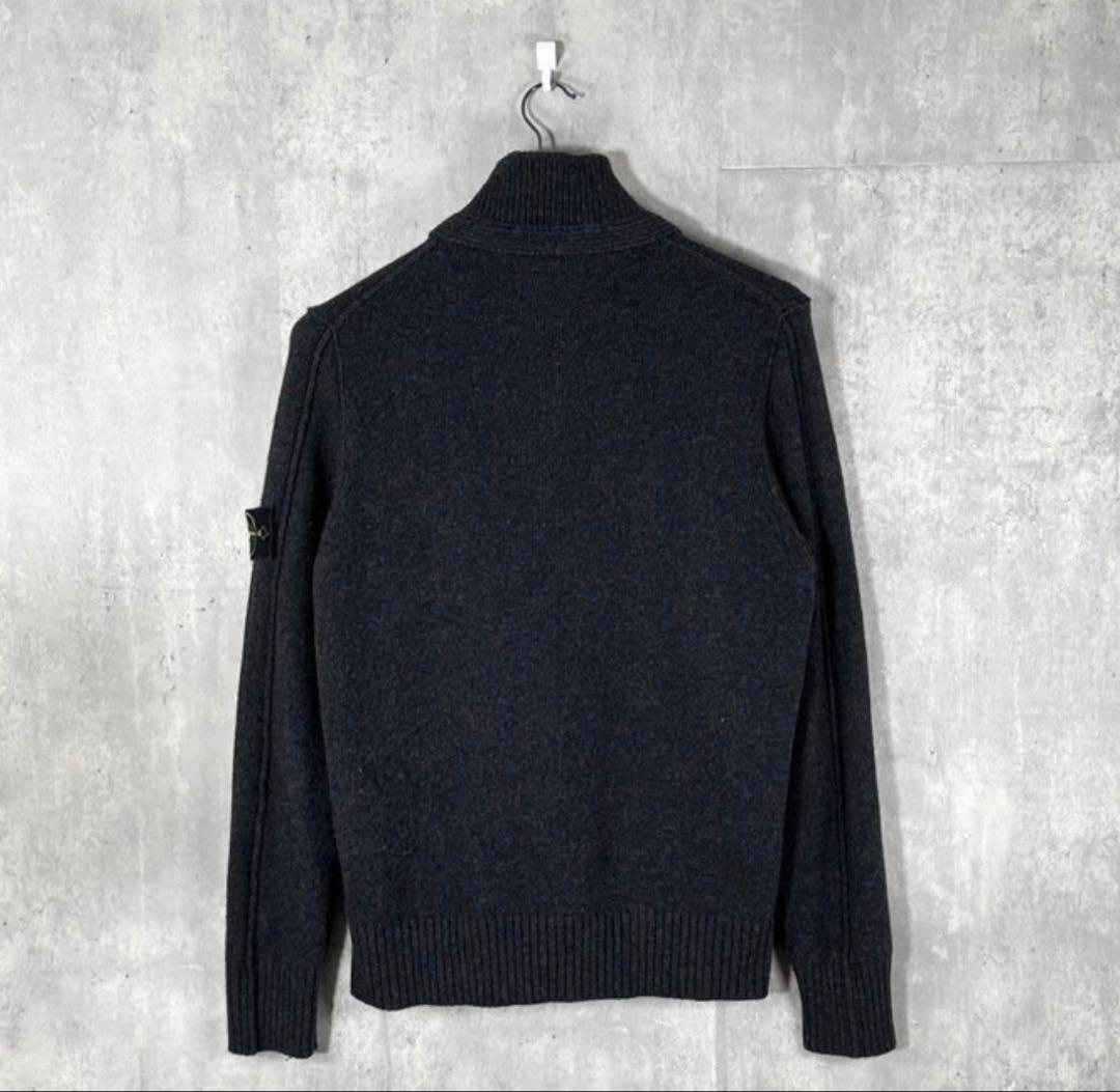 【中古】Stone  ハーフジップ セーター