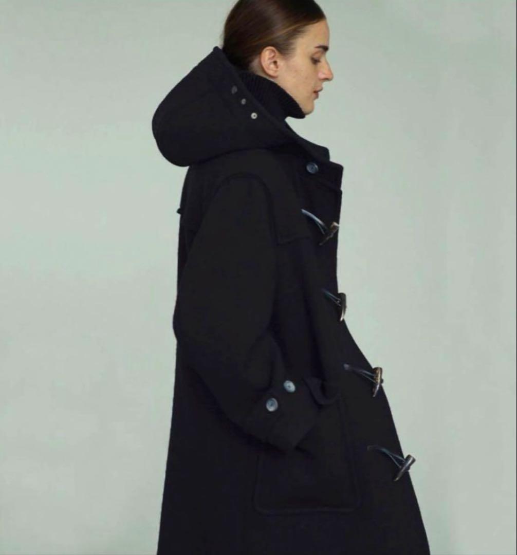 定価10万円✨YLEVE イレーヴ ロングダッフルコート ブラック2サイズ