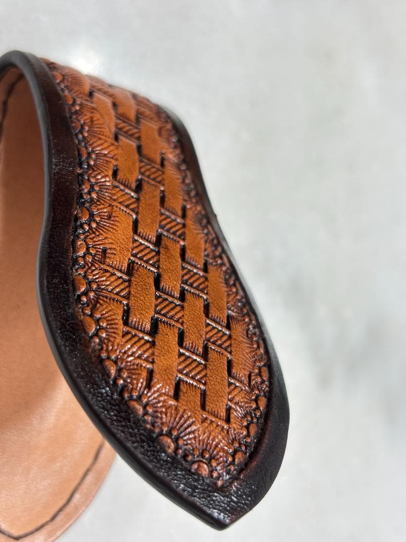 レザーカービング バスケット柄 ビリヤード用チョークケース＆ホルダー マグネット