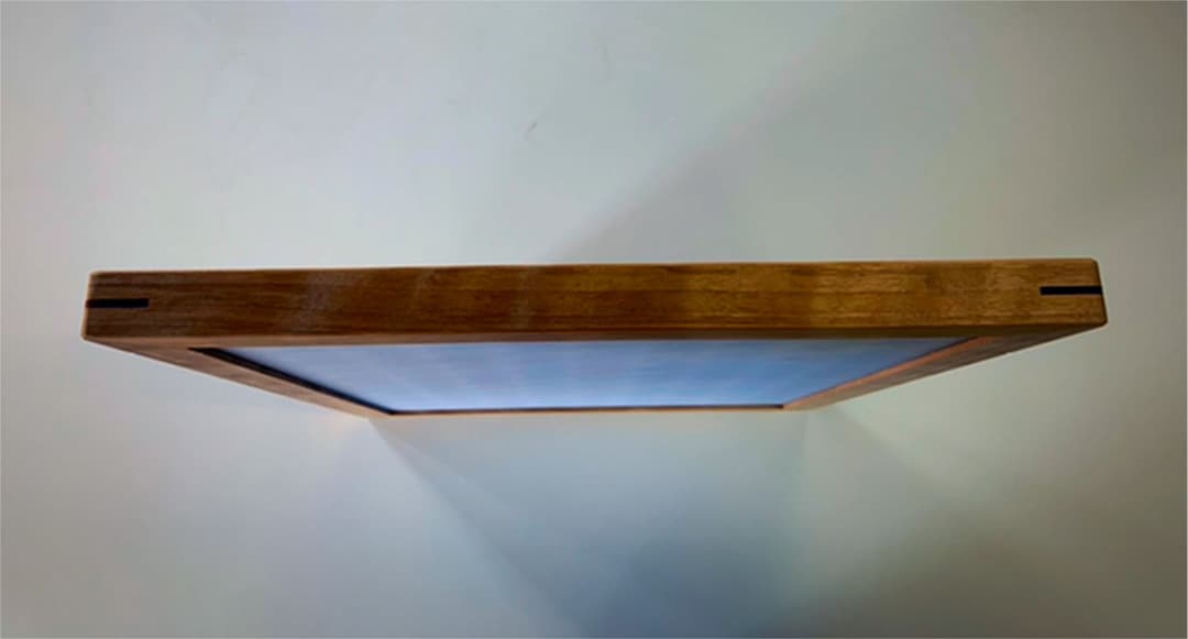 麻の葉組子ウォールアート