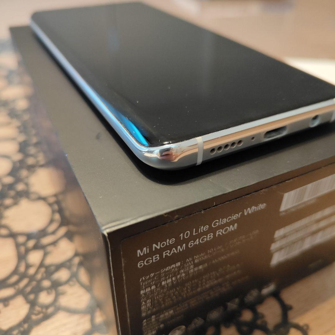 Xiaomi Mi Note 10 Lite ホワイト　64GB