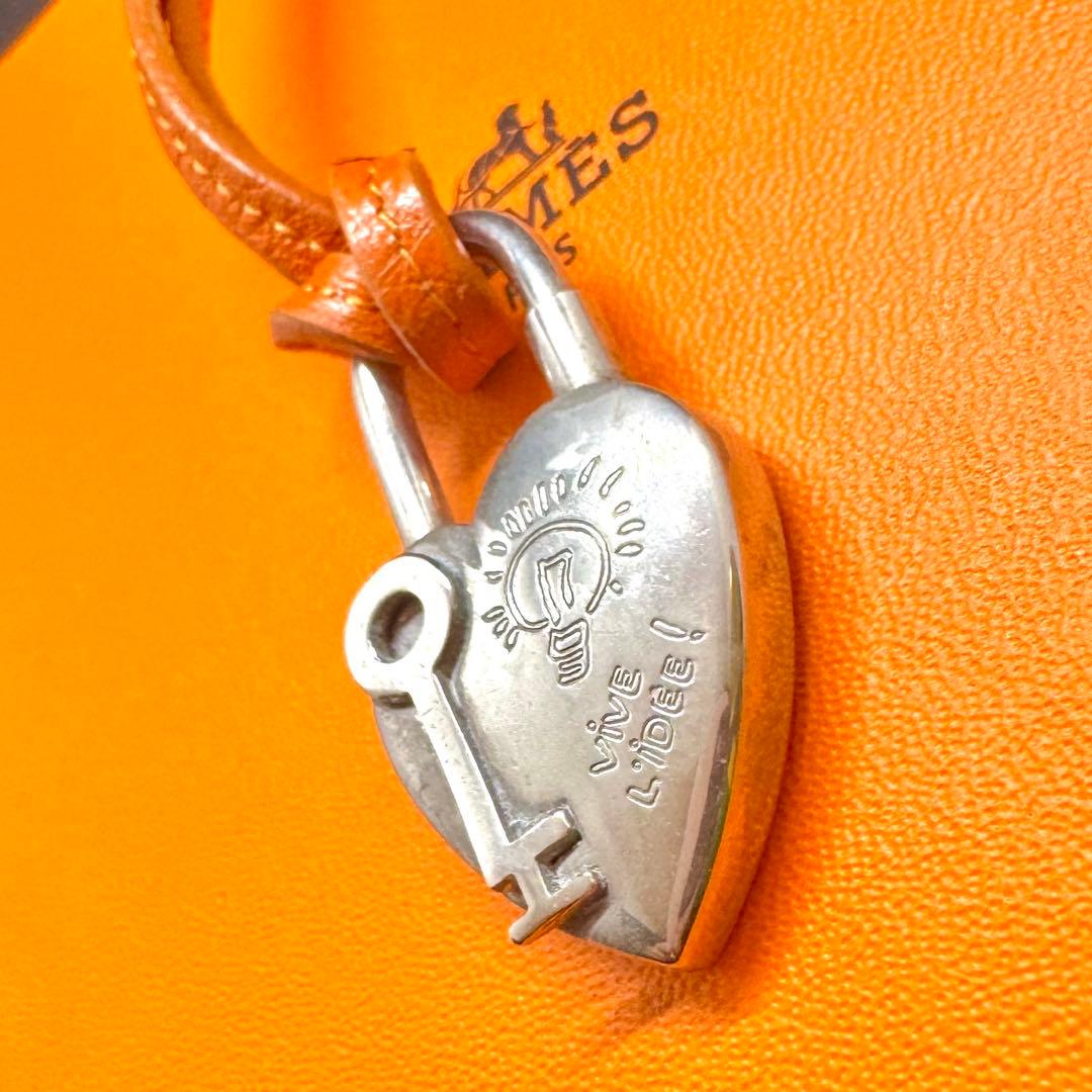 HERMES 2004年限定 カデナ ファンタジー ハート ネックレス ロック