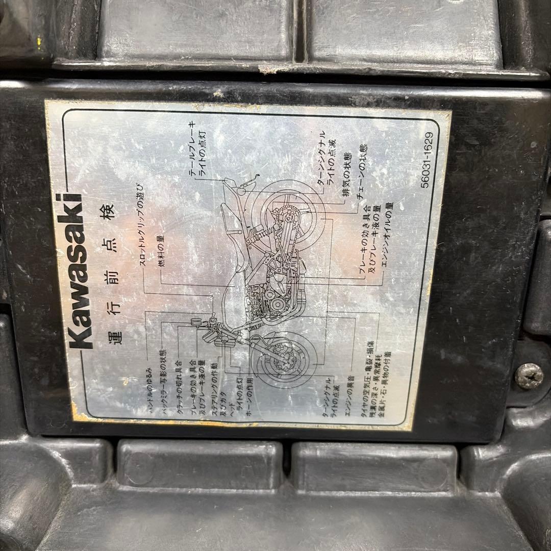 ゼファー400 純正バイク シート 黒 ゼファー400シート ZEPHYR