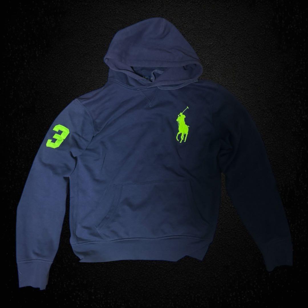 ネイビー パーカー Ralph Lauren ビックポニー