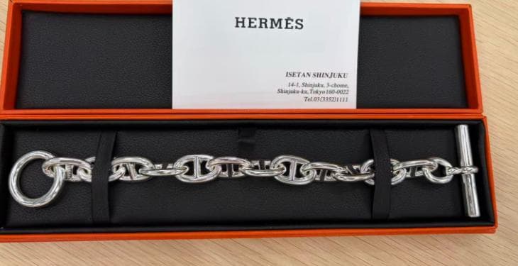 シェーヌダンクル ST ブレスレット メンズ 12コマ