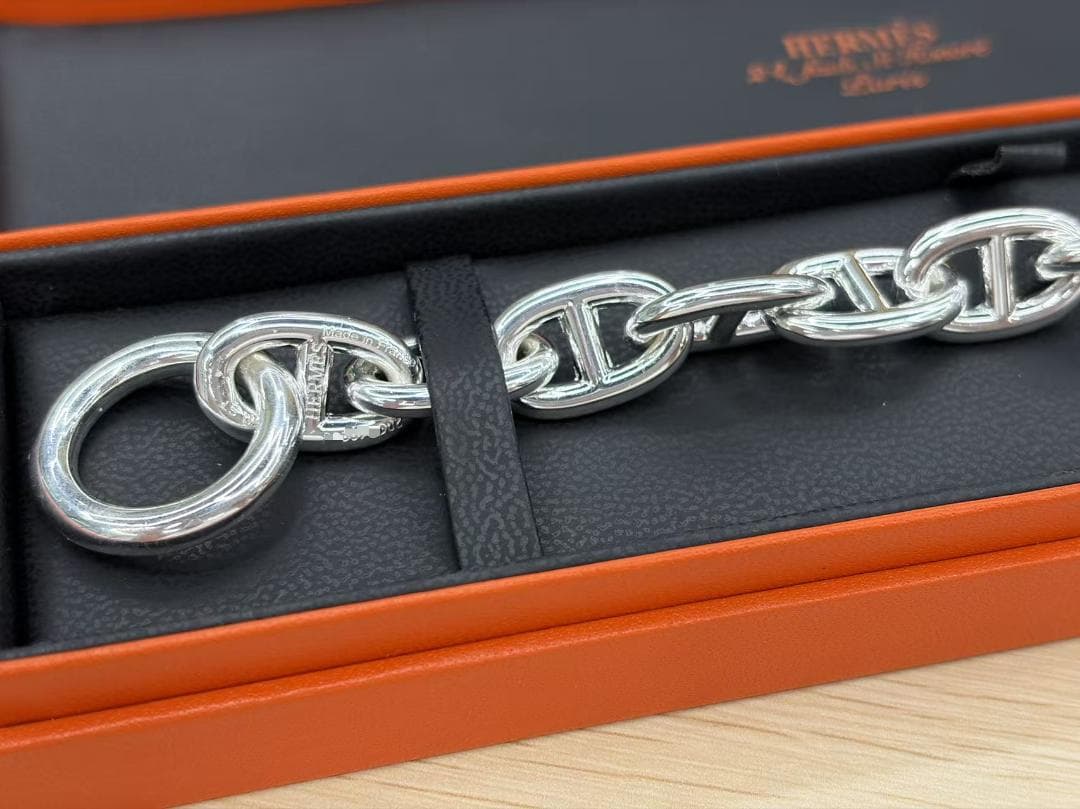 シェーヌダンクル ST ブレスレット メンズ 12コマ