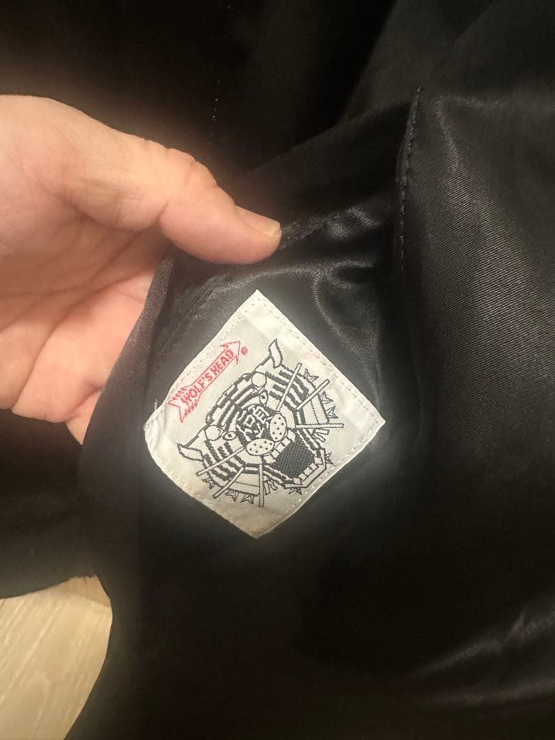 ワコマリア　ウルフズヘッド リバーシブルスカジャン　wolf's head