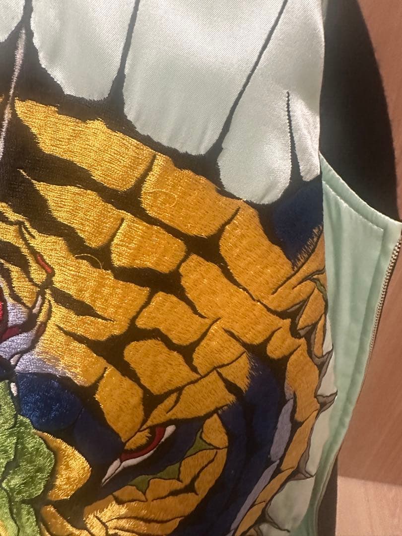 ワコマリア　ウルフズヘッド リバーシブルスカジャン　wolf's head