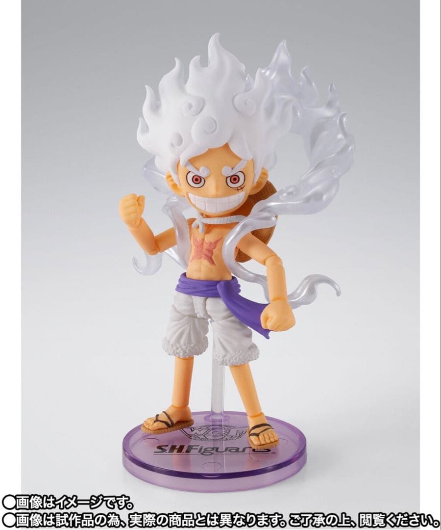 ワールドコレクタブルフィギュア × S.H.Figuarts ルフィギア5セット