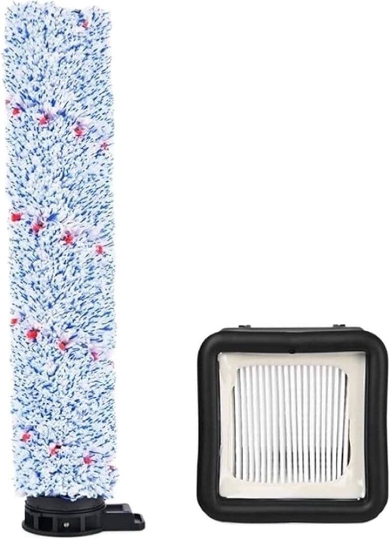 ラグマイクロファイバーローラーブラシ、フィルターセット　コードレス掃除機交換用