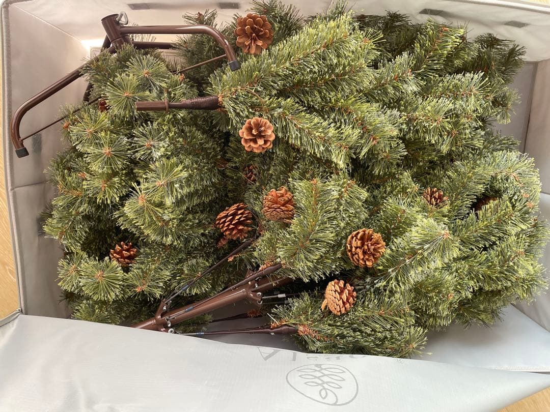 Alsace 180cm クリスマスツリー2022ver【専用収納ケース付き】