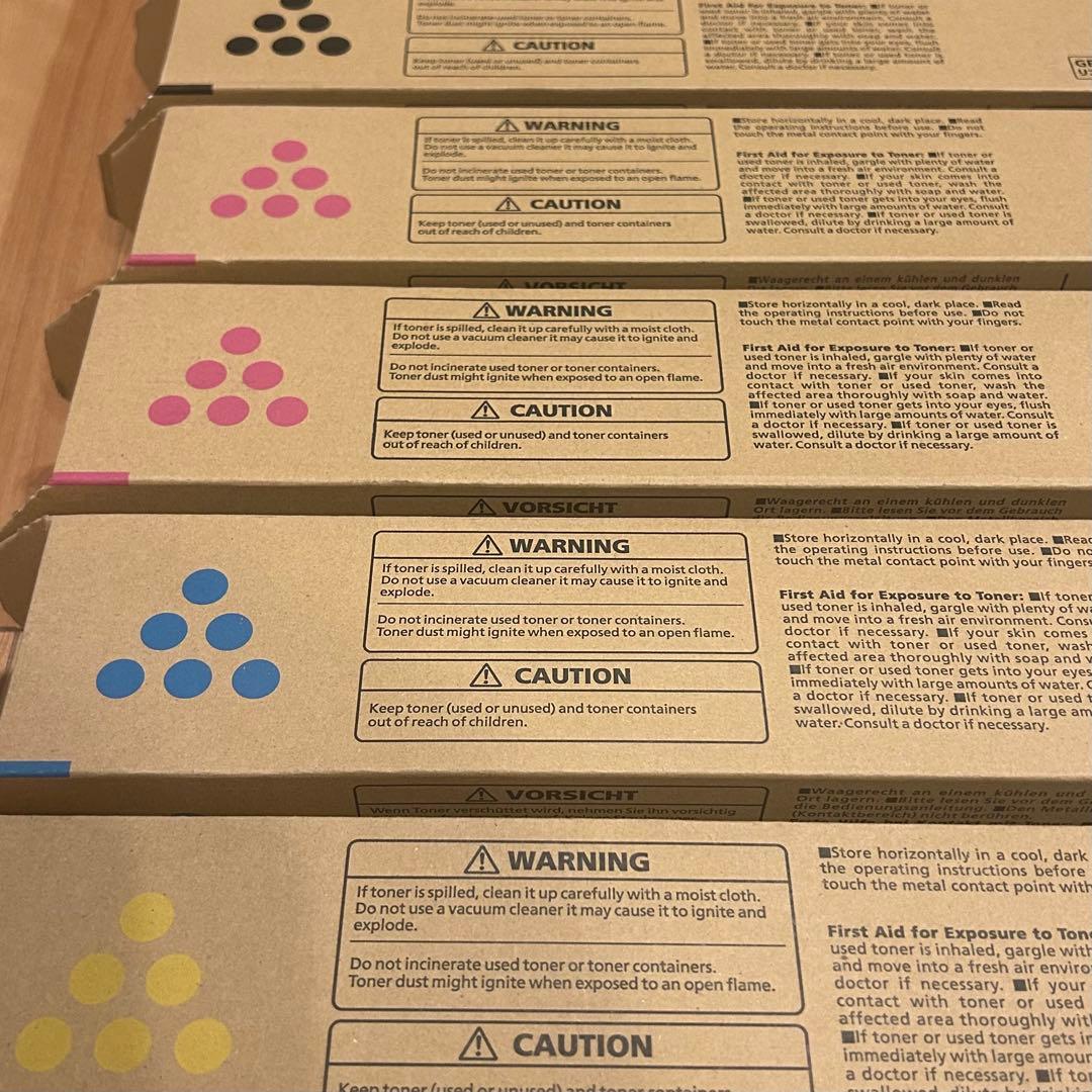 新品未使用RICOHトナーカートリッジ純正品MP C3503 6本セット