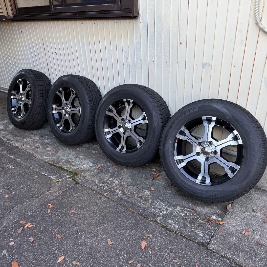 MKW MK-36 ナンカンAW-1 スタッドレスホイール16インチ　デリカD5