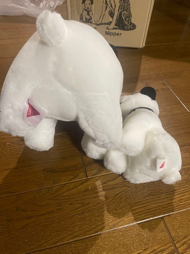 ビクターVictor rca ニッパーandチッパー　ぬいぐるみ