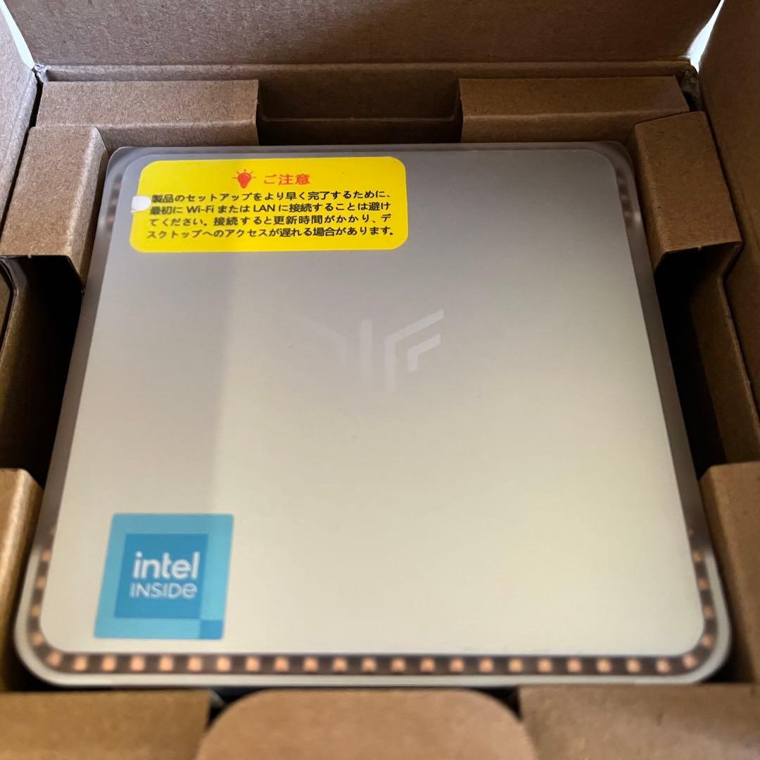 【 新品 】NiPoGi ミニPC SSD256GB メモリ8GB