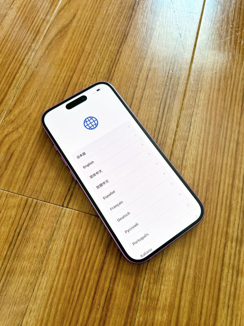 iPhone16 128GB ピンク