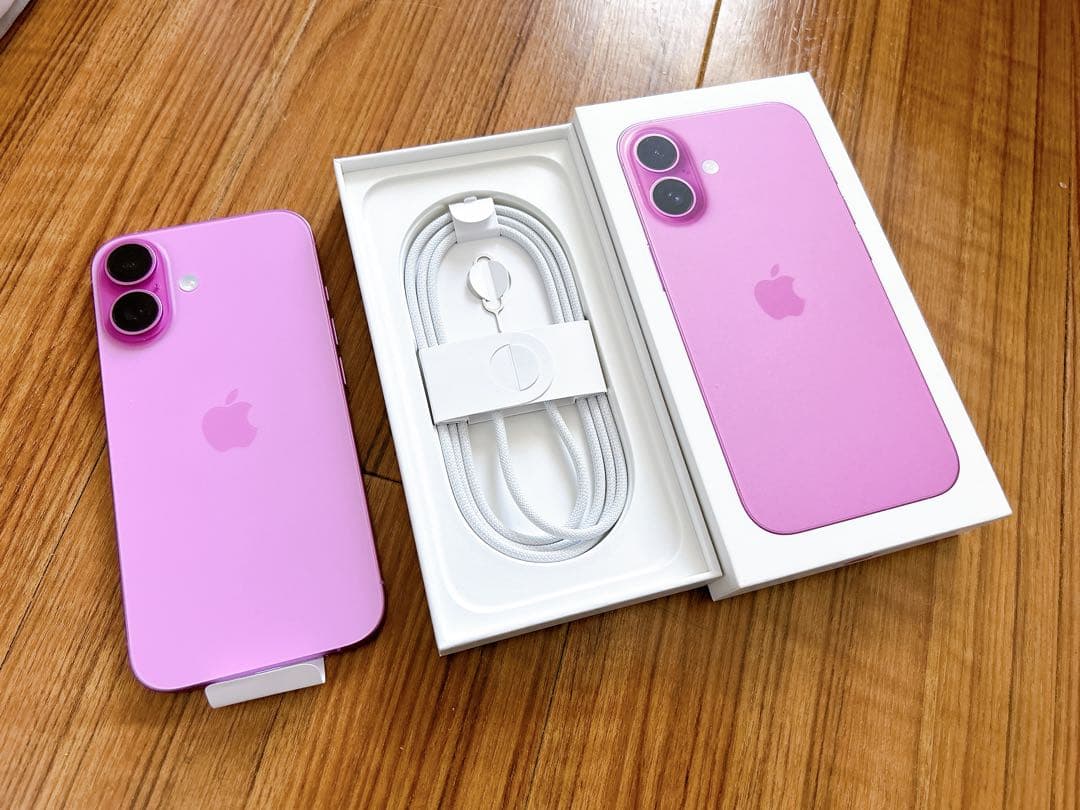 iPhone16 128GB ピンク