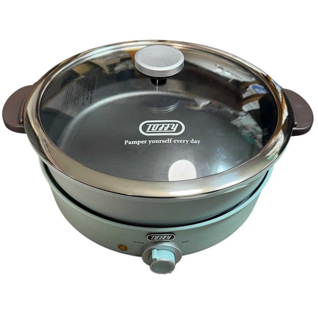 Toffy 電気グリル鍋 K-HP2 未使用 たこ焼き付