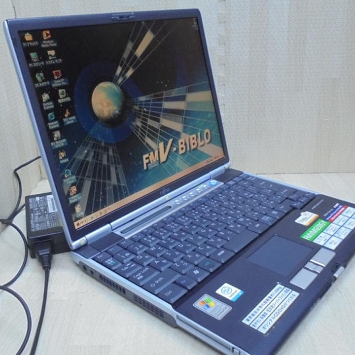 旧型ノートPC　富士通　FMV-BIBLO　MG50／WindowsME 動作
